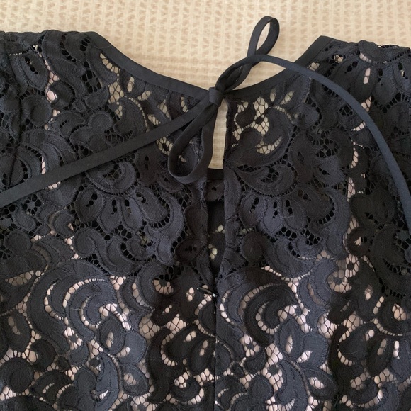 Loft Black Lace Dress - Picture 3 of 4